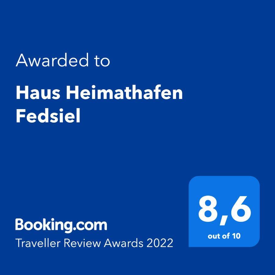 Haus Heimathafen Fedsiel Villa Butjadingen Exterior photo